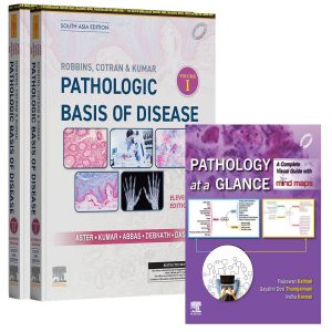 ROBBINS, COTRAN & KUMAR PATHOLOGIC BASIS OF DISEASE, 11E-SAE + PATHOLOGY AT A GLANCE: MIND MAPS, 2 VOL