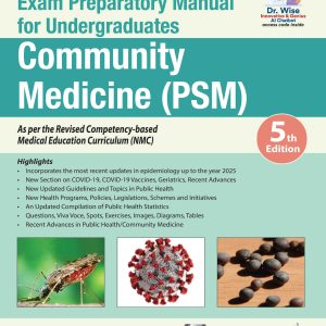 EXAM PREPARATORY MANUAL FOR UNDERGRADUATES COMMUNITY MEDICINE (PSM), 5E